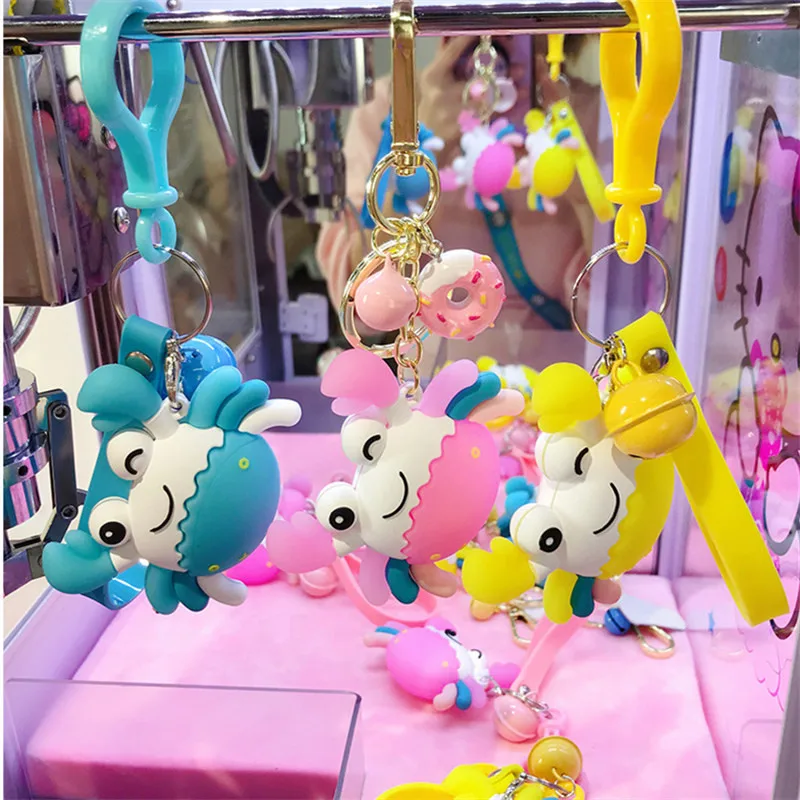 Стильная футболка с изображением персонажей видеоигр краб брелок милый брелки