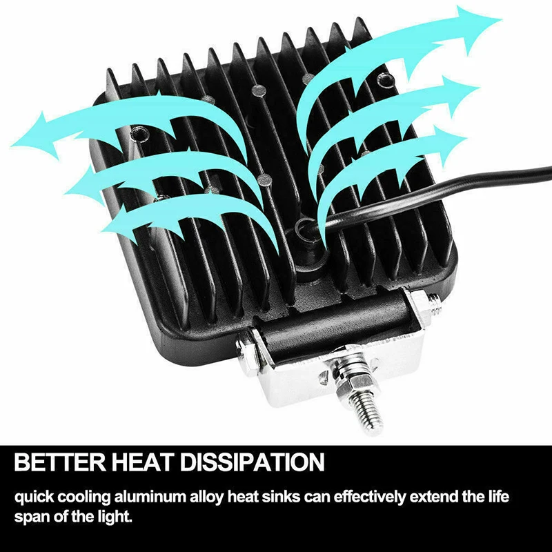 Рабочий СВЕТОДИОДНЫЙ фонарь 27 Вт автомобисветильник яркий луч 12 В 24 в