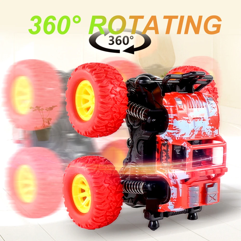 Трюковый автомобиль бесплатно детская игрушка инерционная имитация качающегося