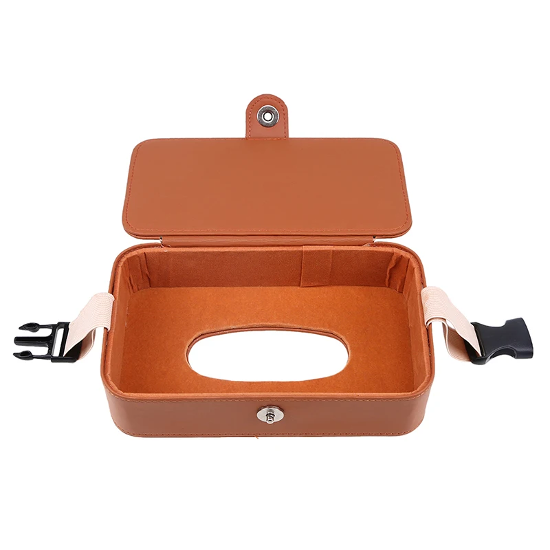 Posbay бежевая/черная/коричневая Магнитная коробка для салфеток Солнцезащитная