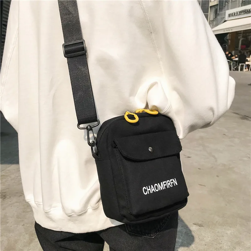 Модные холщовые женские сумки однотонная Повседневная сумка на плечо новинка 2020