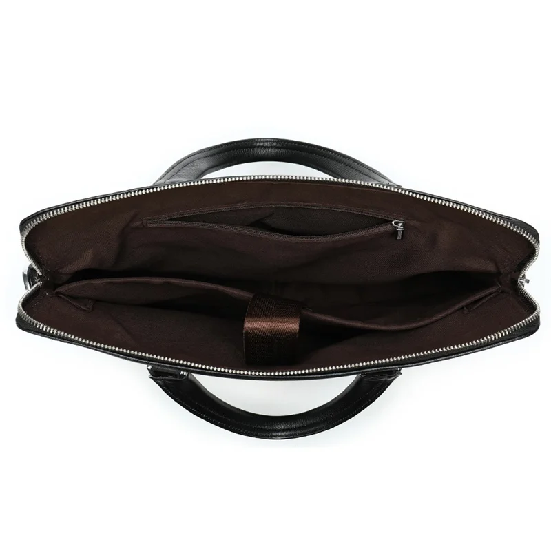 WESTAL Men's Bag Genuine Leather Shoulder Bags for Men Laptop Handbags Tote Male Messenger/Crossbody 8968 |