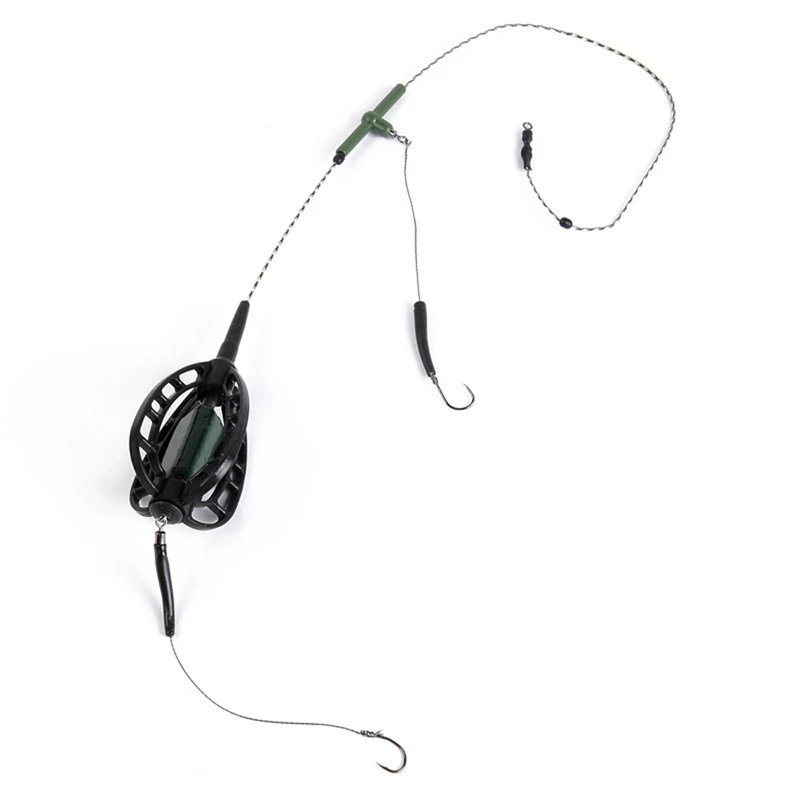 Искусственная приманка для рыбалки клетка приманки кормушка корзина ловли карпа