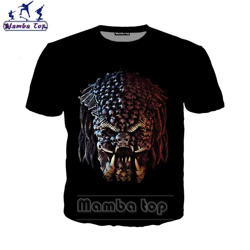 Футболка Мужская/Женская/мужская с 3D-принтом из фильма Хищник - купить по