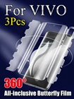 Защитная пленка X70 Pro + для VIVO X60Pro, X50, ProPlus, мягкая Гидрогелевая пленка с бабочками, IQOO 7, 8Pro, NEX 3S, полноразмерная