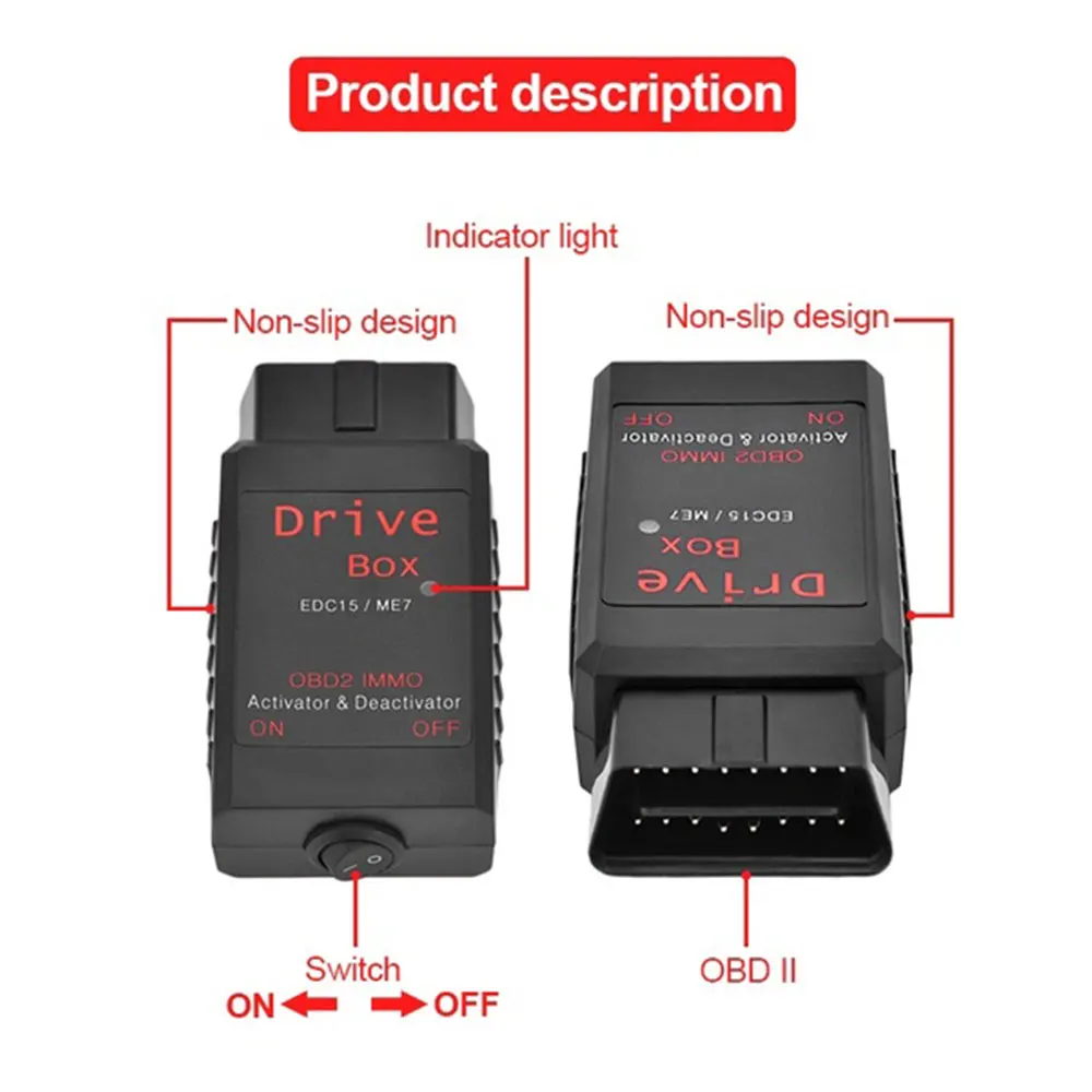 Vehemo VAG коробка привода Bosch EDC15 / ME7 OBD2 IMMO автомобильный диагностический инструмент