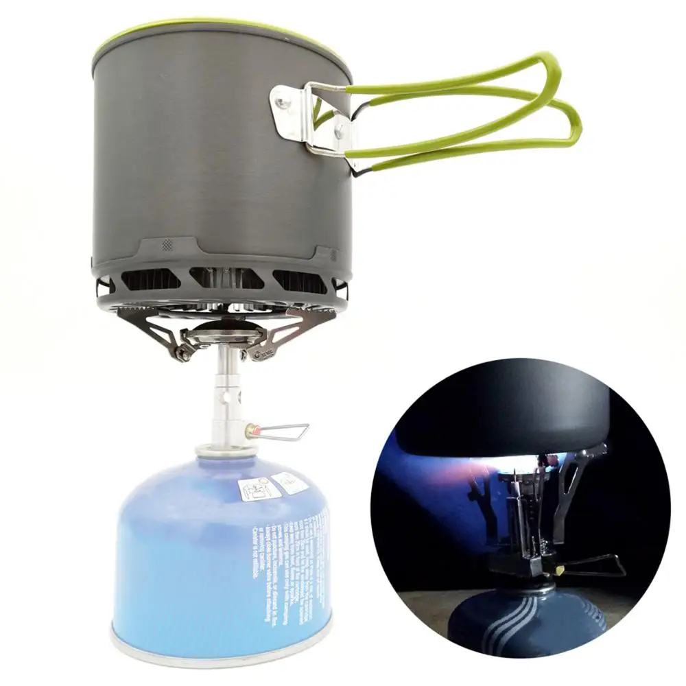 Lixada комплект из 3 предметов алюминиевая кастрюля для пеших прогулок набор посуды