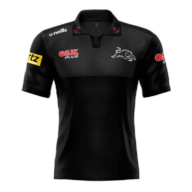 

2020 2021 Leopard RUGBY HOME AWAY Men's JERSEY Sport Size Shirt S-5XL