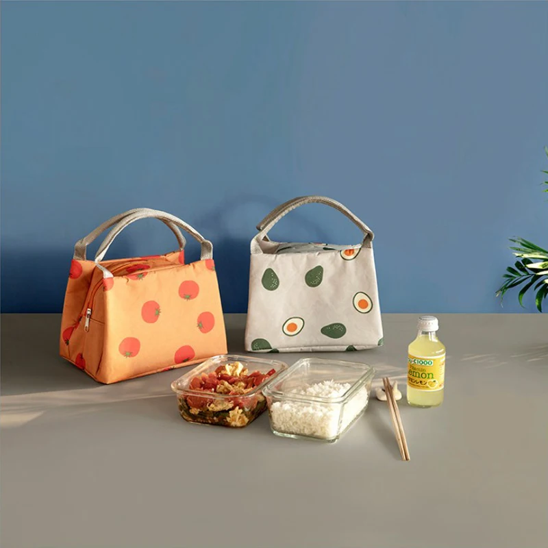 Портативная сумка для ланча льда толстая Холщовая Сумка из алюминиевой фольги с