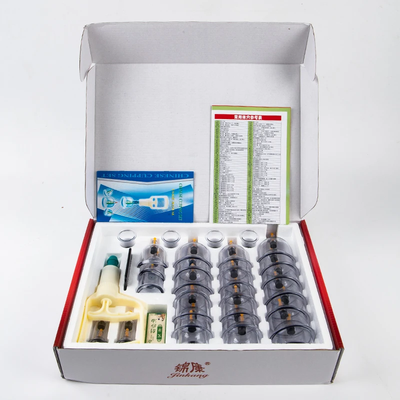 

Vacuum cupping massage acupuncture apparatus massager curve suction pumps