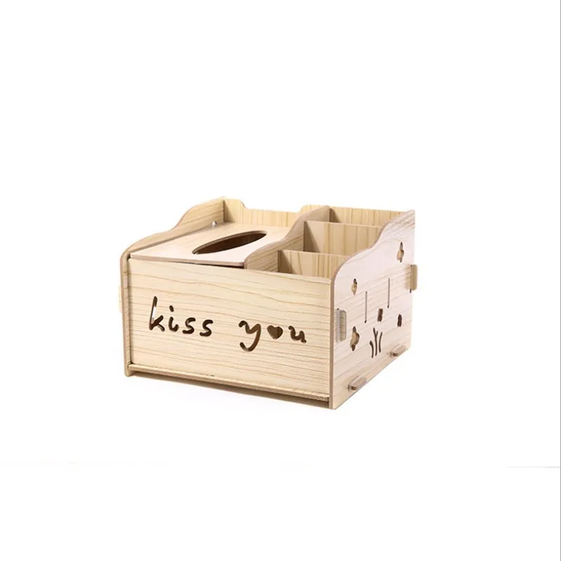 Деревянный держатель для пульта дистанционного управления настольная