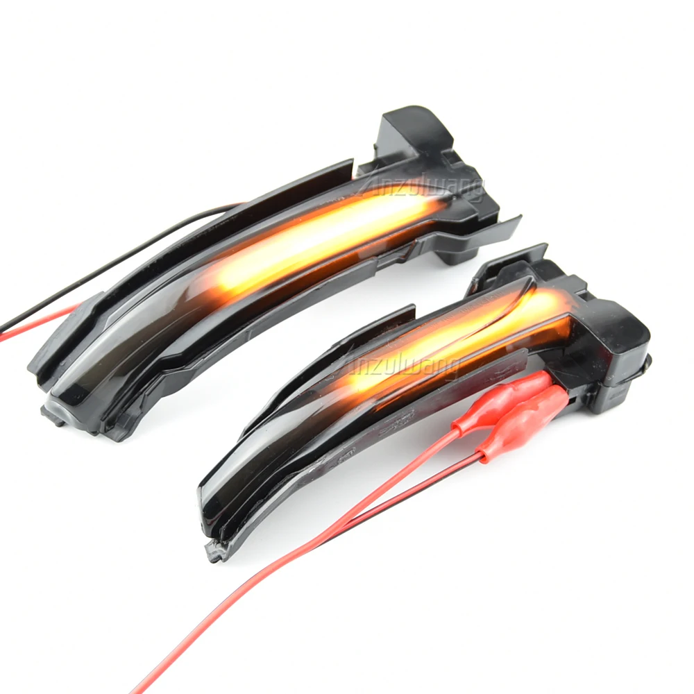 

For Ford Focus 4 MK4 LED Dynamic Turn Signal Blinker Sequential Side Mirror Indicator Light 2019 2020