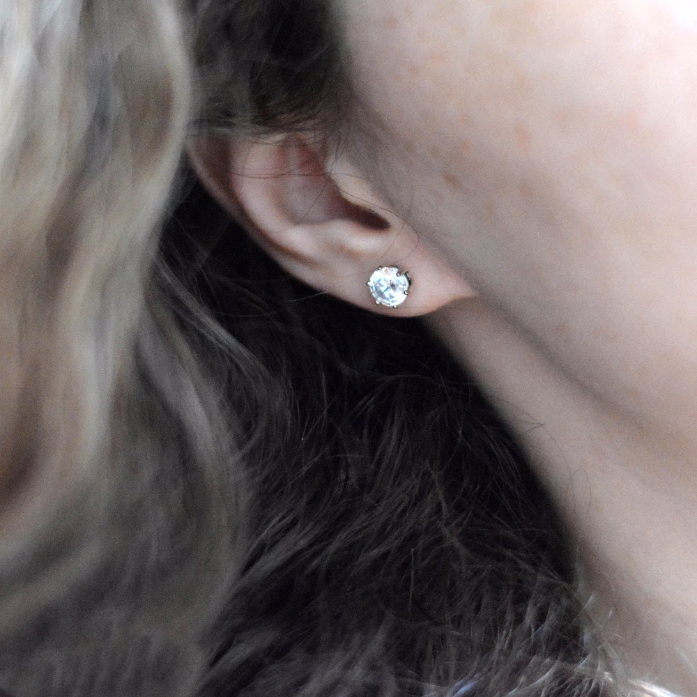 E-Manco 3 Размеры серьги со шпилькой для женщин Классические роскошные женские