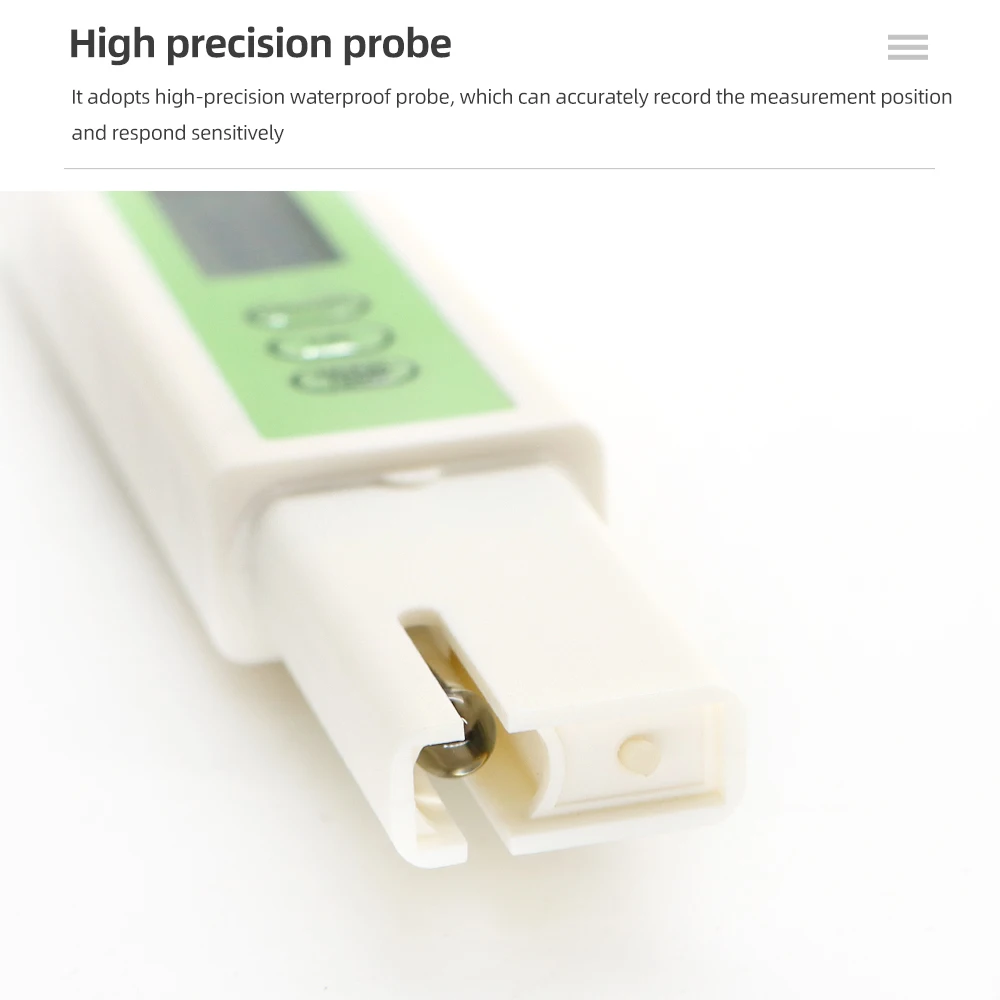 PH-измеритель с Bluetooth-совместимым 0.01pH цифровое тестирование воды высокая точность