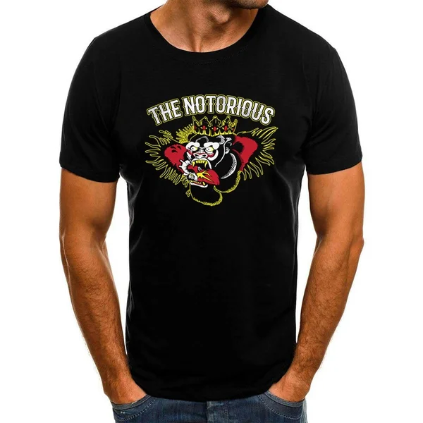 

mcgregor gorilla tattoo Hip Hop T-Shirt Cotton Summer Streetwear T Shirts Tshirt High Street Mens Tops Tees