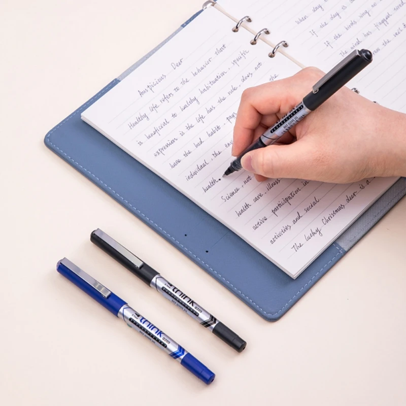 

Deli 12 шт. набор жидких гелевых ручек жидкие роликовые ручки шариковые ручки художественный шрифт Канцтовары для школы и офиса