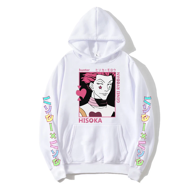 Hunter x Japanese Anime Printed Hoodies Sweatshirts Men Women Sports Funny Streetwear Man 2020 Autumn Winter | Мужская одежда