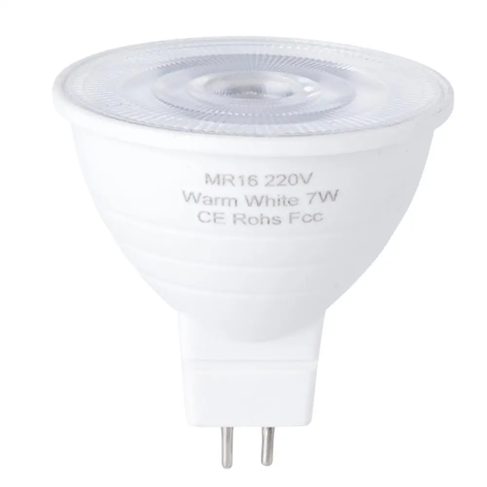 MR16 Transparent Точечный светильник лампа GU5.3 светодиодный светильник 220V GU10 Точечный светильник MR16 светодиодный лампы 5 Вт 7 Вт Bombillas светодиодный GU 10 энергосберегающие дома светильник ing для детей от 6 до 12 лет светодиодный s - Испускаемый цвет: MR16 Transparent