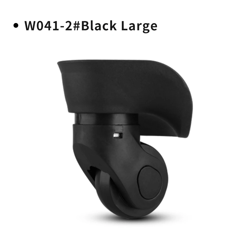 Rubber Swivel Wheels Compatible with Midoa 79b  360 Degree Rotation Suitcase Replacement Casters Multifunction Luggage Case