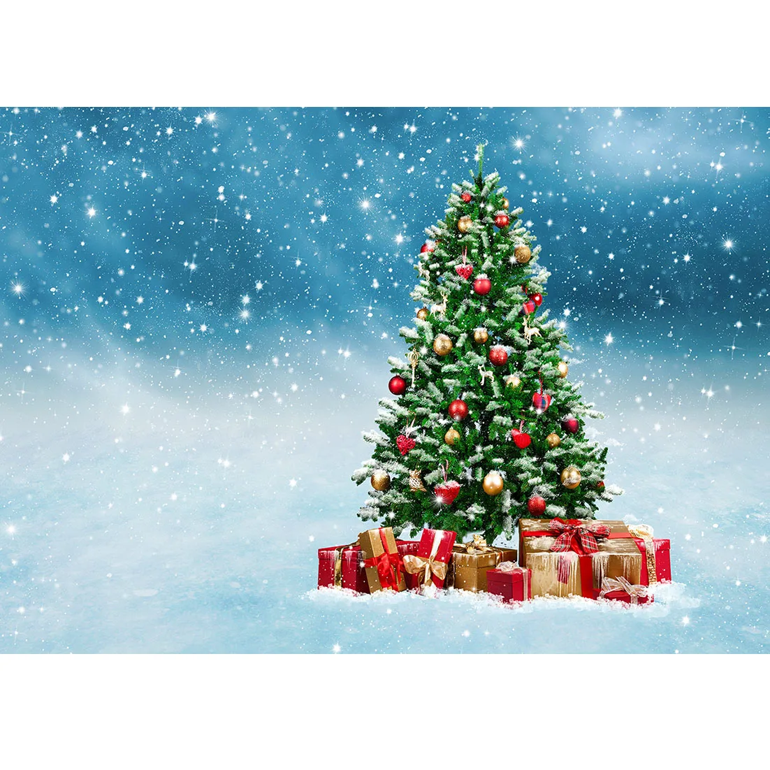

SHENGYONGBAO Vinyl Custom Christmas Photography Backdrops Prop Festival and Wood Planks theme Photo Studio Background NY4-02589