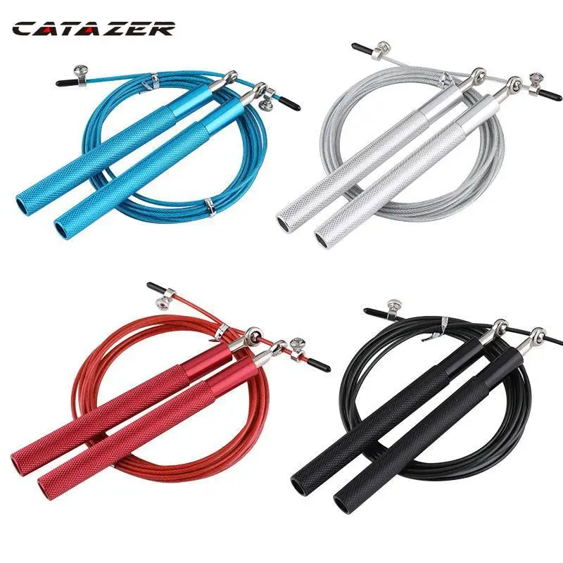 

Jump Rope Skipping Rope Steel Wire Bearing Skipping Aluminum Alloy Skipping Rope Competition Skipping Rope Adult Fitness Sports