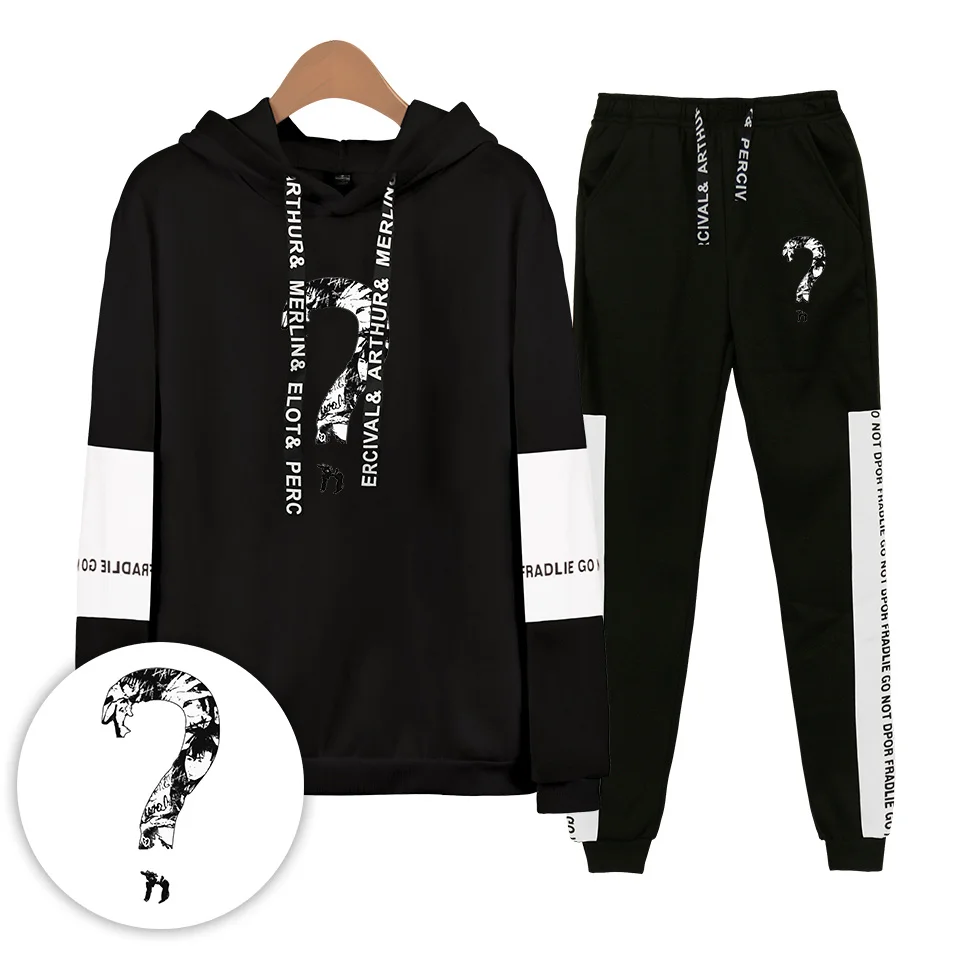 

Tops Kpop Fashion XXXTentacion Fashion Hoodies Sweatpants Men/Women Sets Cool Casaul XXXTentacion Sets Sweatshirts