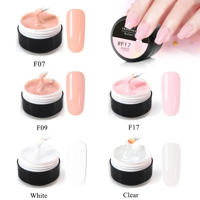Гель для наращивания ногтей светодиодная УФ лампа лак долговечный