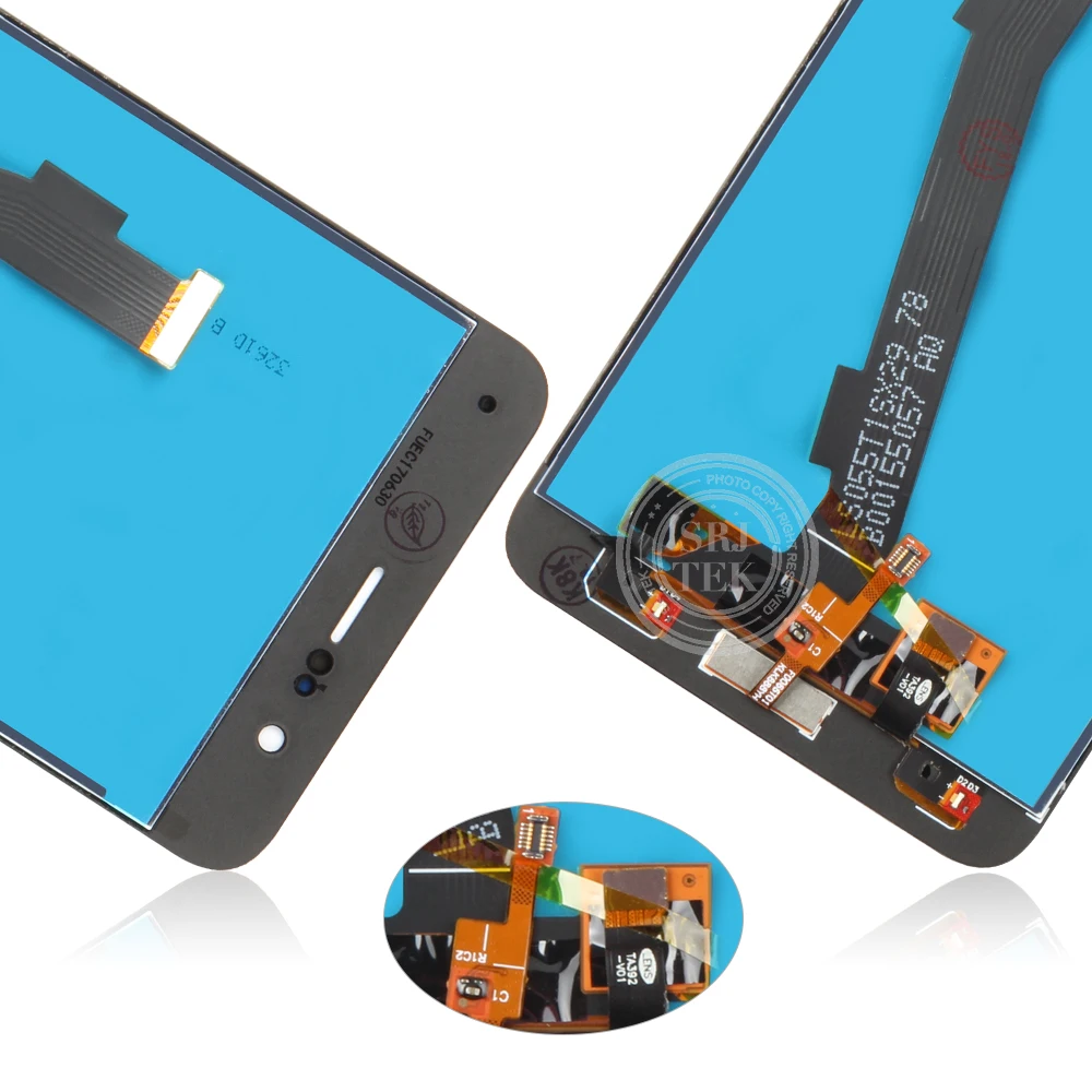 5.5&quot Original Display For Xiaomi Mi Note 3 LCD Touch Screen with Fingerprint ID Sensor Replacement XIAOMI | Мобильные телефоны