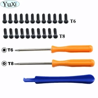 yuxi torx t8 t6 screwdriver tear down repair tool w screws for xbox one x s slim elite for xbox 360