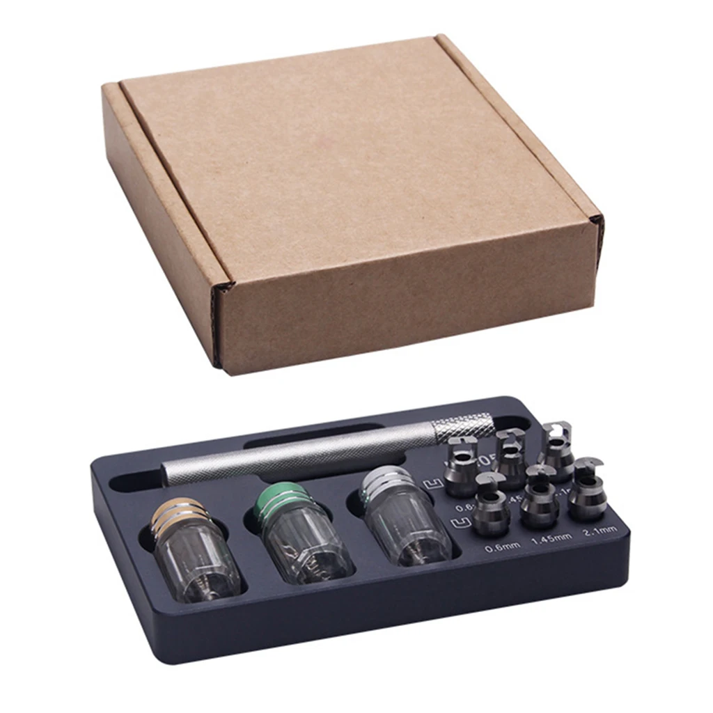 

Watch Needle Hand Repair Tool Kit, with Watch Needle Presser and Picker, Stainless Steel Rod