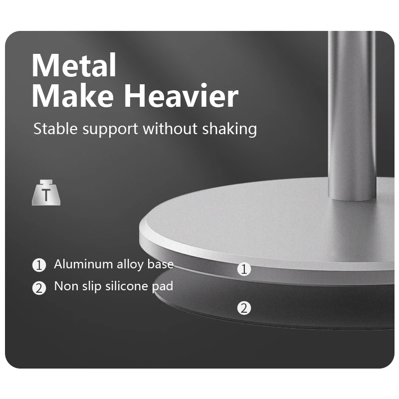 

Magsafe Phone Charger Holder Aluminium Alloy Bracket For IPhone 12mini 12 Pro Max Rotation Magnetic Wireless Fast Charging Stand