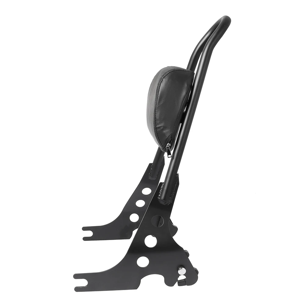 Мотоциклетная черная Съемная задняя пассажирская Сисси-бар подушка для спинки