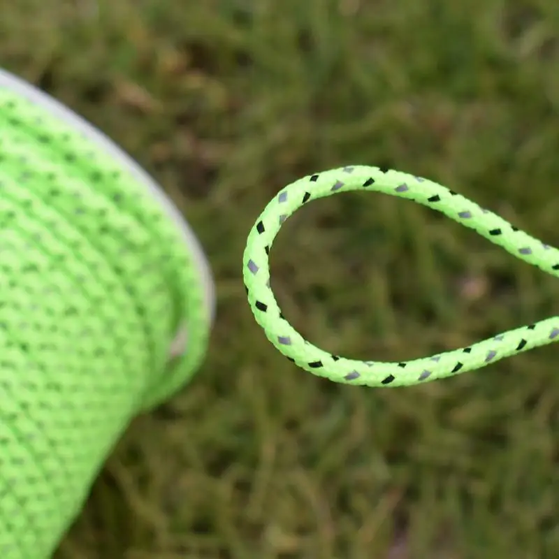 

50M Multifunctional Outdoor Paracord Luminous Umbrella Rope Reflective Survival Rescue umbrella rope Camping Paracord Cord