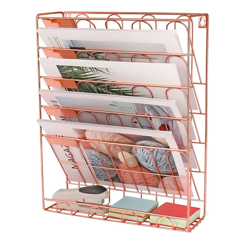 1 шт. креативная настенная металлическая книжная полка стеллаж для хранения