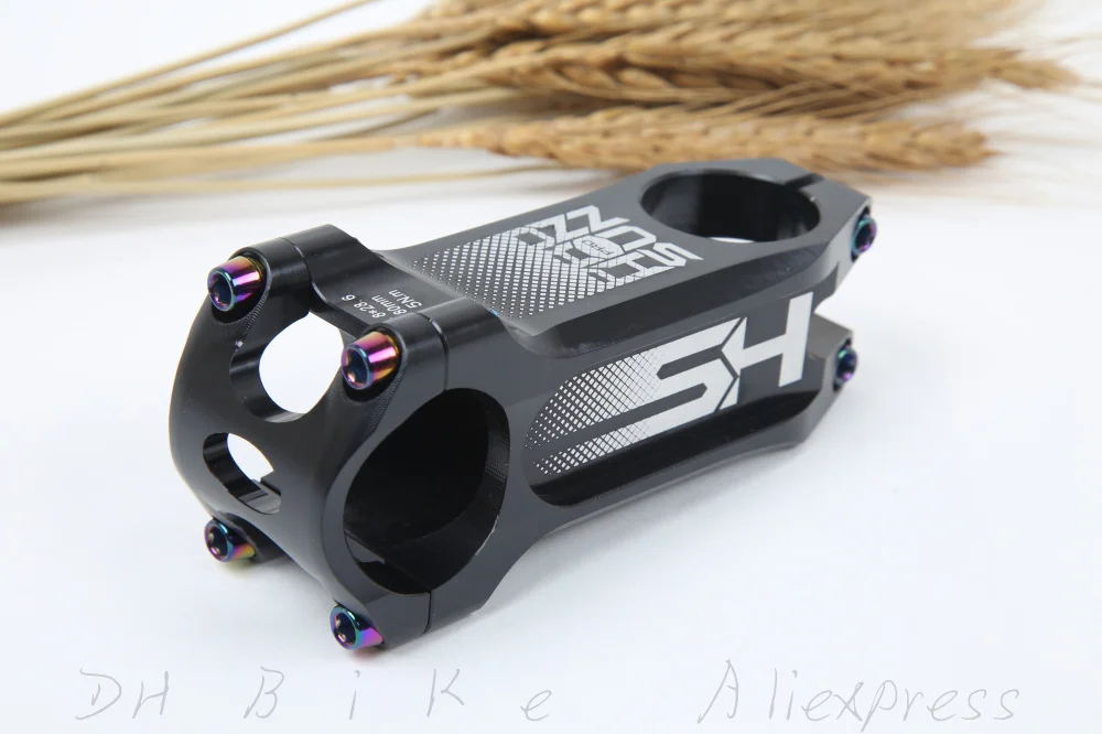 Высокое качество PROHONSUN алюминиевый сплав 6061 T6 CNC PVD MTB велосипедный стержень 0 градусов 80 мм Красочные DIY дорожный вынос руля для горного велосипеда
