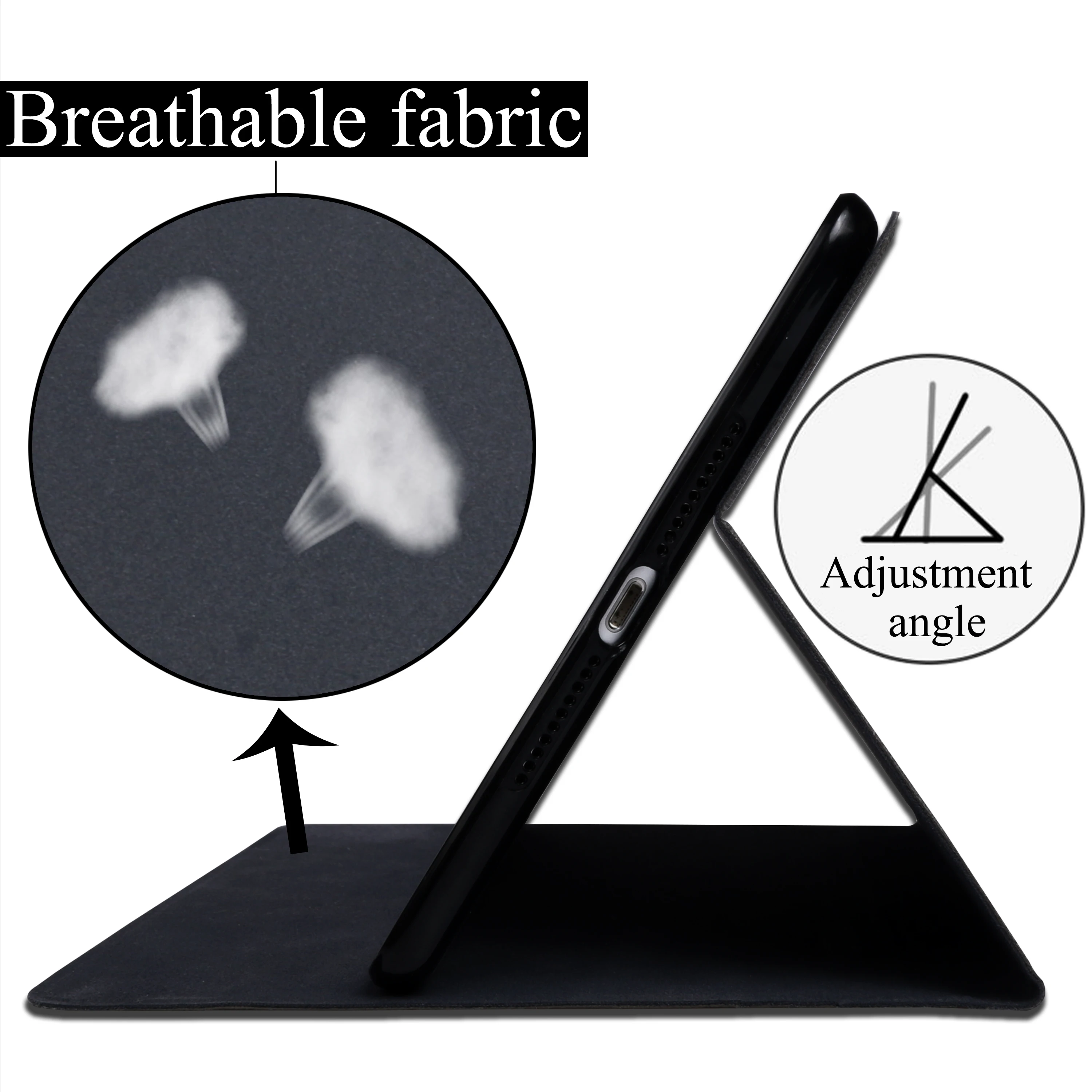 Флип чехол из полиуретановой кожи для планшета Samsung Galaxy Tab S5E 10 5 дюймов защитный