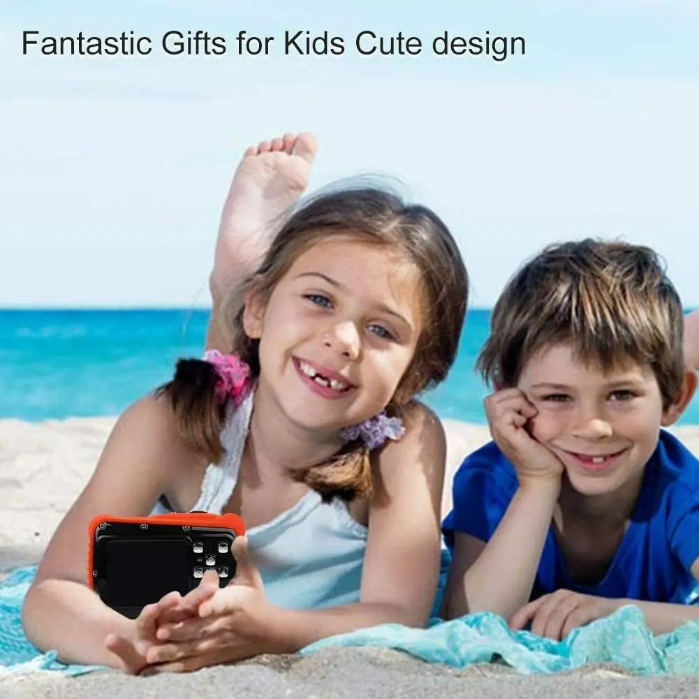 

Children Kids Camera Educational Toys for Baby Gift Mini Digital Camera 1080P Projection Video Camera with 2 Inch Display Screen