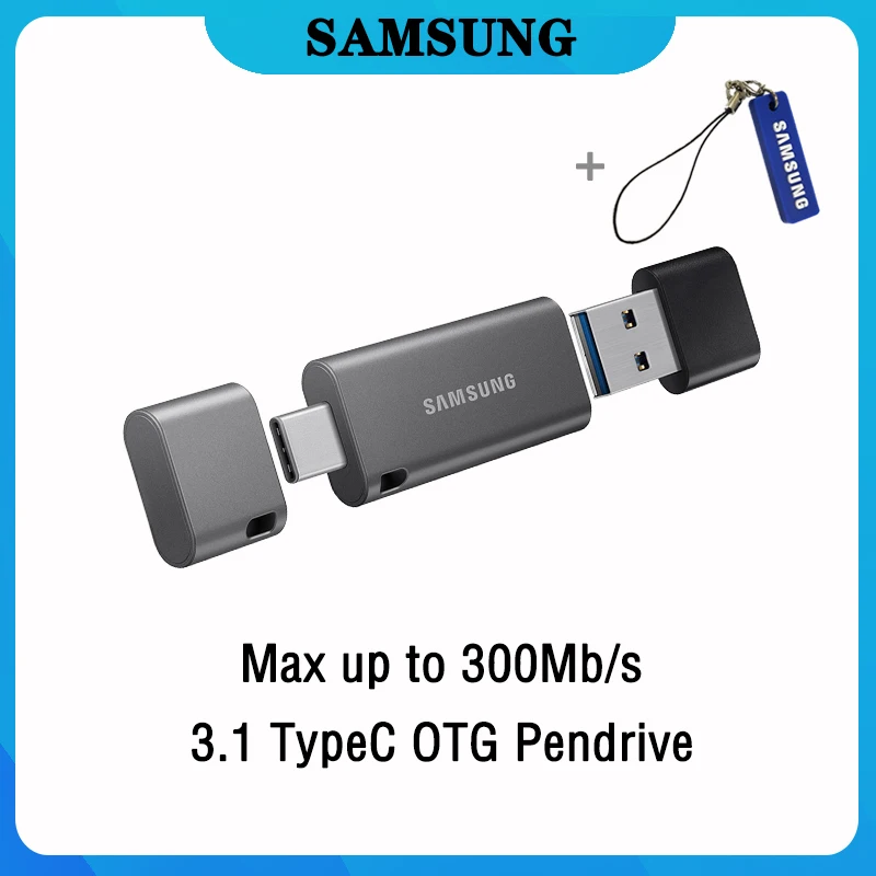 USB флеш-накопитель SAMSUNG type C OTG 64 128 ГБ 32 256 3 1 флешка диск на ключ память для телефона