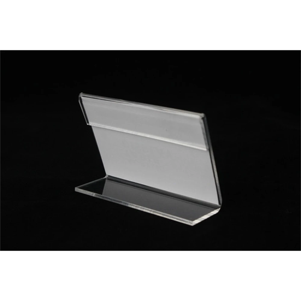 85x55 мм ярлык фоторамка для билета стенд дисплея акриловая настольная бумажная