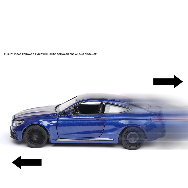RMZ Литые и игрушечные автомобили C63S спортивный автомобиль 1:32 модель автомобиля