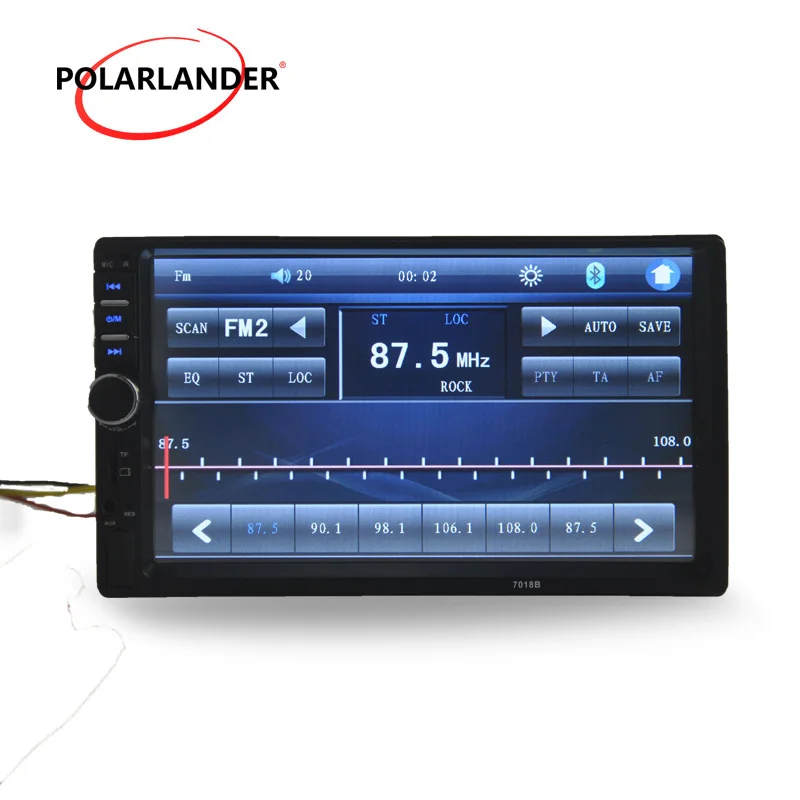 7 ''Автомагнитола автомобильные ленты Bluetooth автомобильное радио USB/TF/FM Aux в