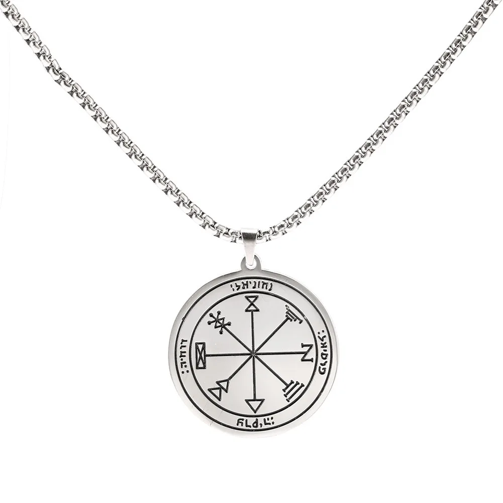 2020 новейшая винтажная Подвеска из нержавеющей стали с изображением первого