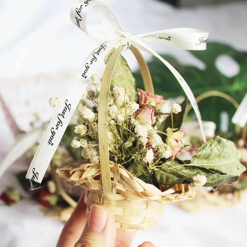 

Mini Bouquet DIY Myosotis Sylvatica Dried Natural Flowers Room Decoration Accessories Teen Girls For Home Decor Flower Crafts