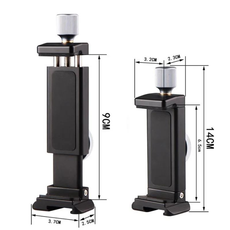 Зажим для телефона FOTOBETTER штатив смартфона адаптер с быстроразъемной пластиной