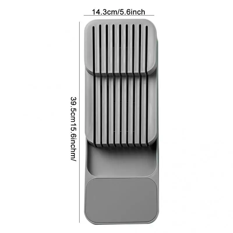 

Kitchen Cutlery Utensil Drawer Organizer Tray Silverware Partition Storage Box Plastic Flatware Divider Knife Spoon Fork Holder