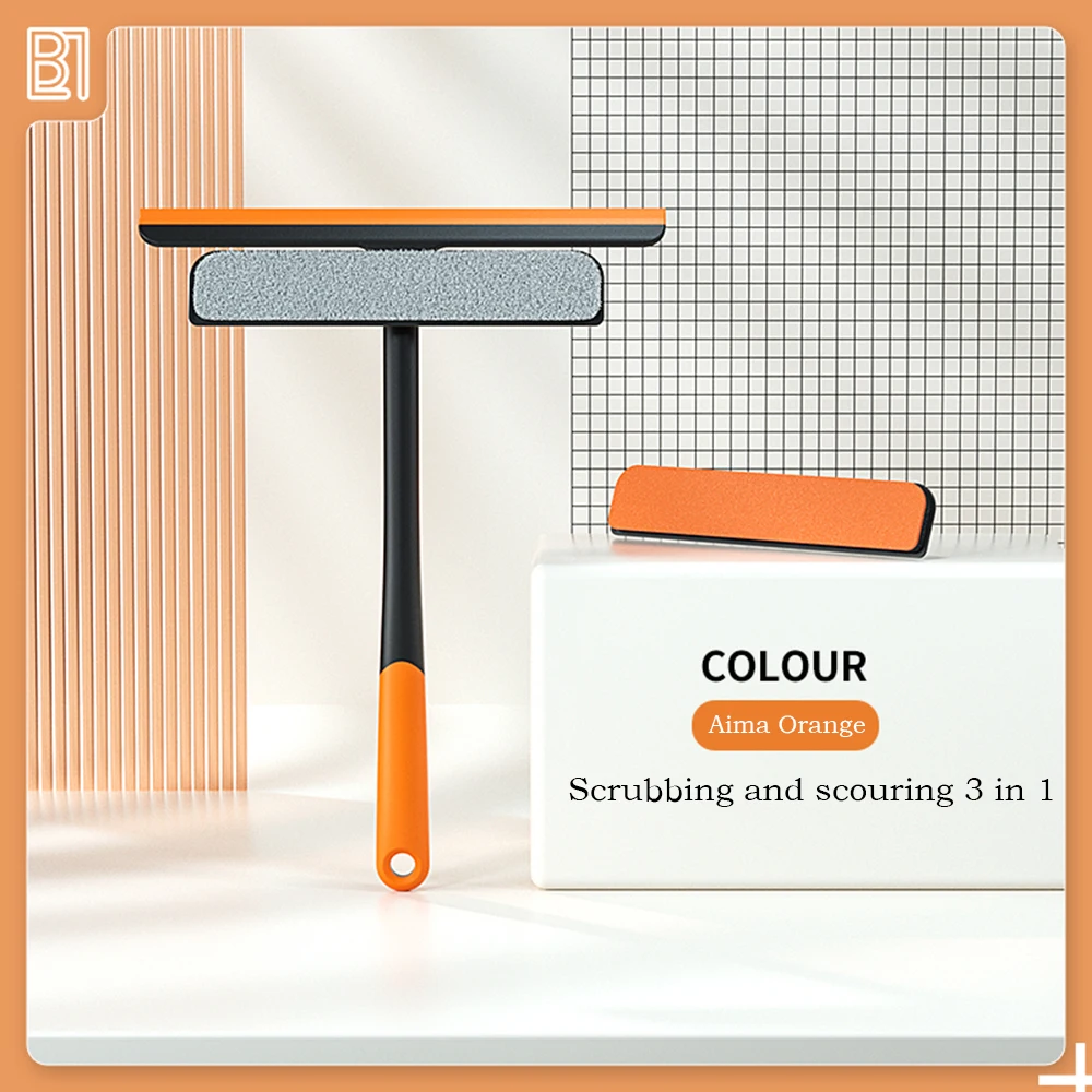 

Multifunctional Window Scraper Free Dismantling And Washing Cleaner Cleaning Brush Wiper Household Three-in-one