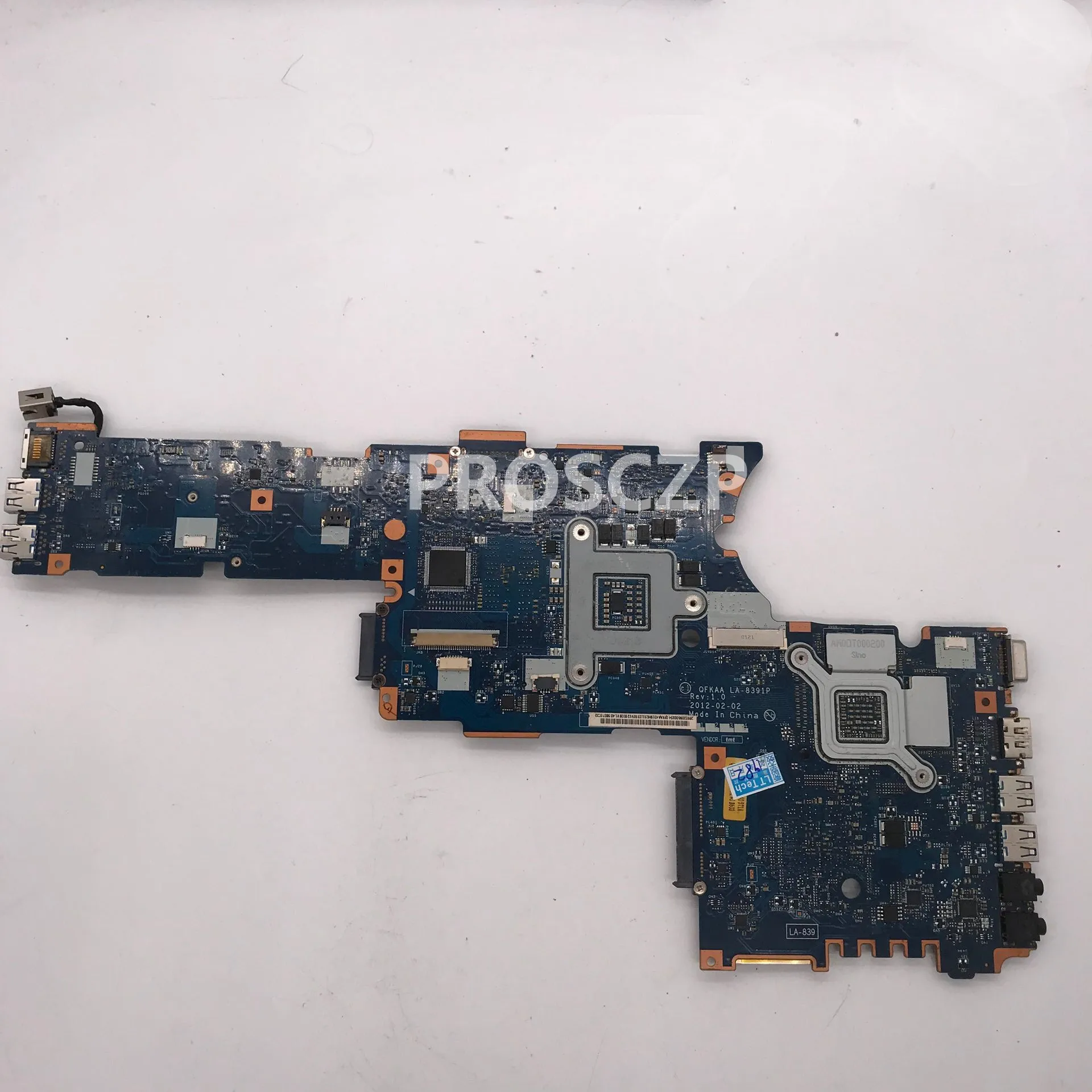 Для P850 B850 материнская плата для ноутбука QFKAA LA-8391P HM77 GT640M HD4000 полностью протестирована