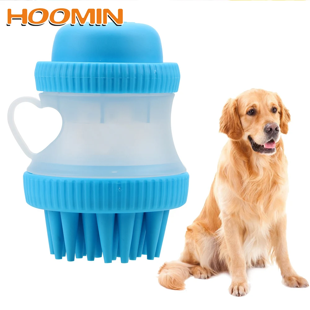 HOOMIN удобный массажер для душа Массажная щетка размера ладони аксессуары собак