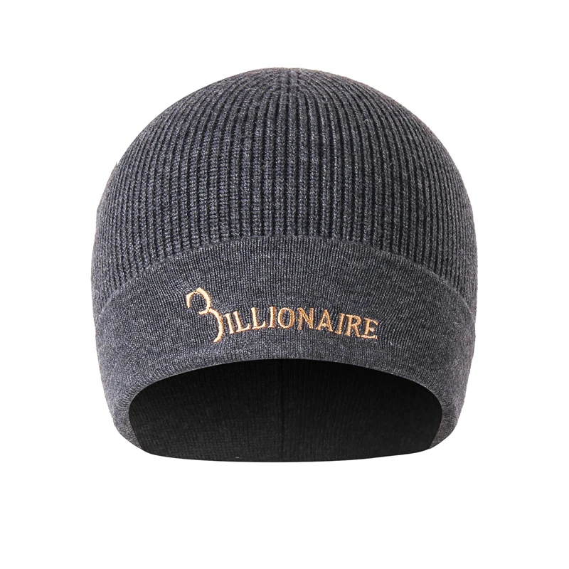 

Billionaire Hat cap cotton men's 2020 new winter Business casual warm embroidery Comfortable high quality gentlman free shipping