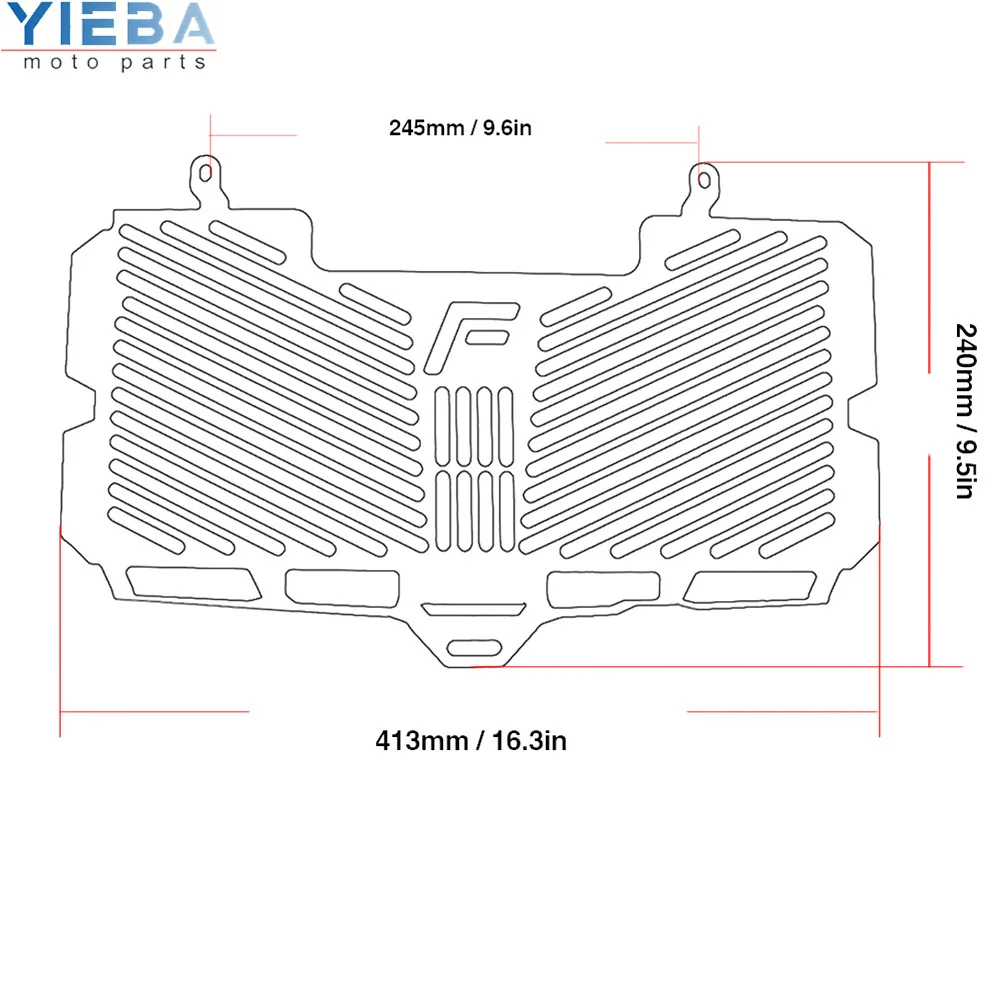 

F650GS F700GS 2011 2012 2013 2014-2015 Motorcycle F 650 700 800 GS Radiator Grille Guard Cover For BMW F800GS 2008 2009 10-2015